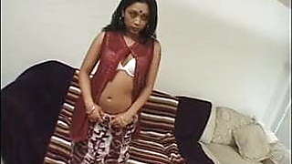 Petite Indian Shari Spit Roasted by Two Guys