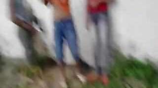 backyard fun with friends