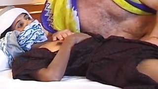 big dick sex tourist cumming on a hairy indian teen pussy