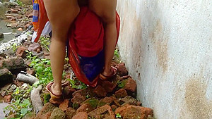 Devar Outdoor Fucking Indian Bhabhi In Abandoned House Ricky Public Sex