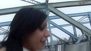 Public indian babe fucked