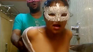 Picked Up Big Tit Indian Slut Fucked Hard From Behind in Shower