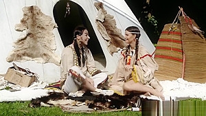 Sexy Indian chick loves licking her lesbian friends ass