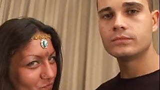 Sweaty Indian MILF Big Saggy Tits