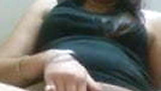 Indian Girl Self-Recording & Playing With Her Hairy Pussy
