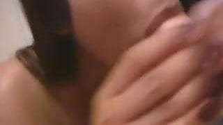 Sexy Indian MILF Blowjobs her lover