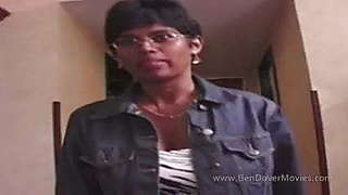 Anal for nerdy Indian amateur in glasses