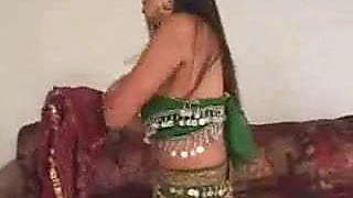 Indian Wife fucks a white and black dick .F70