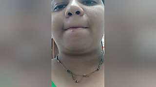 Today Exclusive -horny Bhabhi Showing Her Boobs And Pussy Part 1