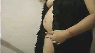 sexy INDIAN PREGNANT BHABHI strip