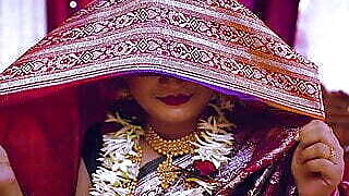 Big Boobs Desi Newly Married Virgin Wife First Night with Her Husband and Creampie Full Movie