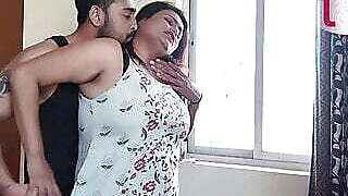 Fucking Hot STEP MOM - step son needs some space to fuck his STEP MOM