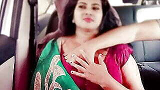 Huge Boobs Indian Step Sister Disha Rishky Public Sex in Car - Hindi Crear Audio
