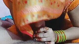 Full length Desi bhabhi dever hot sucking cocks with desi Bahu karvachout indian desi blowjob l beautiful mouth anita