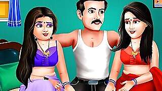 Desi Bhabhi Ki Chudai (Hindi Sex Audio) - Sexy Indian Stepmom gets Banged by horny Stepson - Animated cartoon Porn 2022