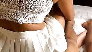 Desi couple  romance in hotel room