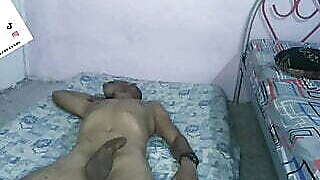 I get into my stepbrother's bed I give him a rich blowjob and he ended up giving me a rich fuck.