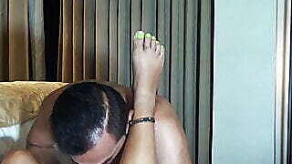 Desi couple fucking scene on mat