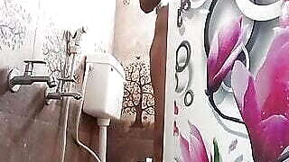 Swetha tamil wife nude bathing homemade