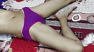 Hotbegum - Hot Indian Village Girl in Romantic Mood full romantic playing with boobs and Juicy Pussy Closeup Tits