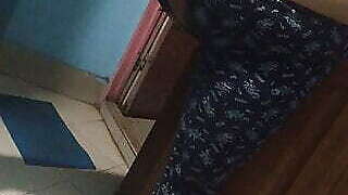 Desi Tamil Bhabi has fingering sex in Alone