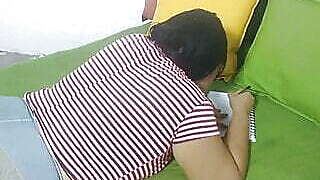 I play with my stepfather to win the trip to Qatar I lose and win a fuck