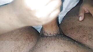 Indian desi hot girlfriend cums in mouth while sucking boyfriend's big cock - Blowjob