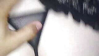 cheating wife gets fucked while talking to her husband's cuckold over the phone. cuckold husband