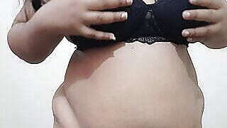 sexy indian bhabhi in black bra part 2