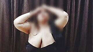 Sexy Namaste Form Sexy Big Boobs Desi Bbw (Nude Show)