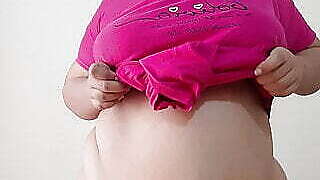 HORNY NAUGHTY BIG BOOBS BHABHI IN HER CUTE SHORT NIGHTDRESS... PART 2