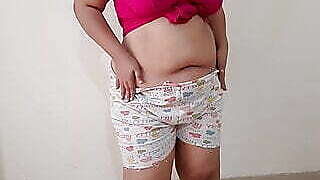 HORNY BIG ASS BHABHI IN HER CUTE SHORT NIGHTDRESS... PART 1