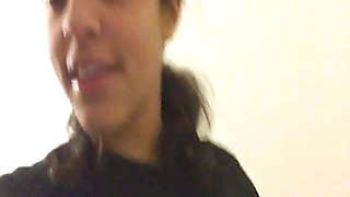 brunette teen selfie part 2