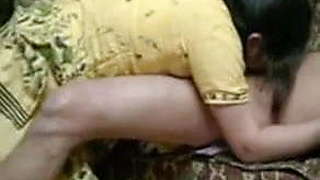 Horny Indian Aunty BJ and Fucked