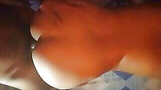 Ghodi bana kar bahu ko chod diya Andheri raat me Lund teri chut me wet pussy fucked