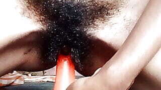 Desi Girl with beautiful Tits and hairy Pussy 34