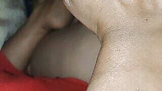 Hand job with husband and wife