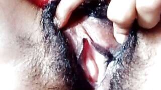 Desi Girl with beautiful Tits and hairy Pussy 24