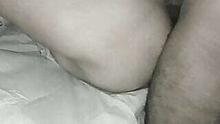 Hot wife ko aage se anal sex kiya.