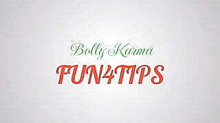 Curvy teen flashing her awesome ass.