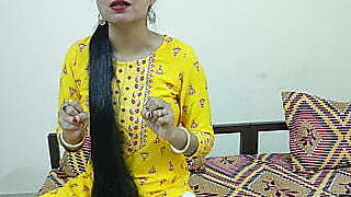 Indian Step brother lost at rock paper scissors and had convinced to fuck with step sister in hindi voice video