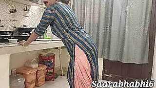 Indian Husband Wife sex footage! Hot Sex in kitchen clear hindi audio