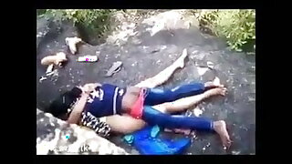 Desi Hindi girl fucking with her Boyfriend outdoors