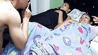 I fuck the whore my stepmom while my stepsister is in the room