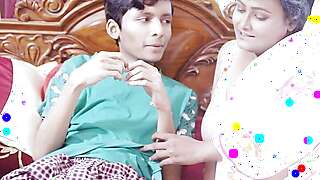 Jawan Pote ko Bade Bade Dudhwali Dadiji ne achhe se Chodna Sikhaya condom ke sath ( Hindi Audio )