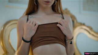 Hungarian Redhead Lya Cutie Loves Jizz